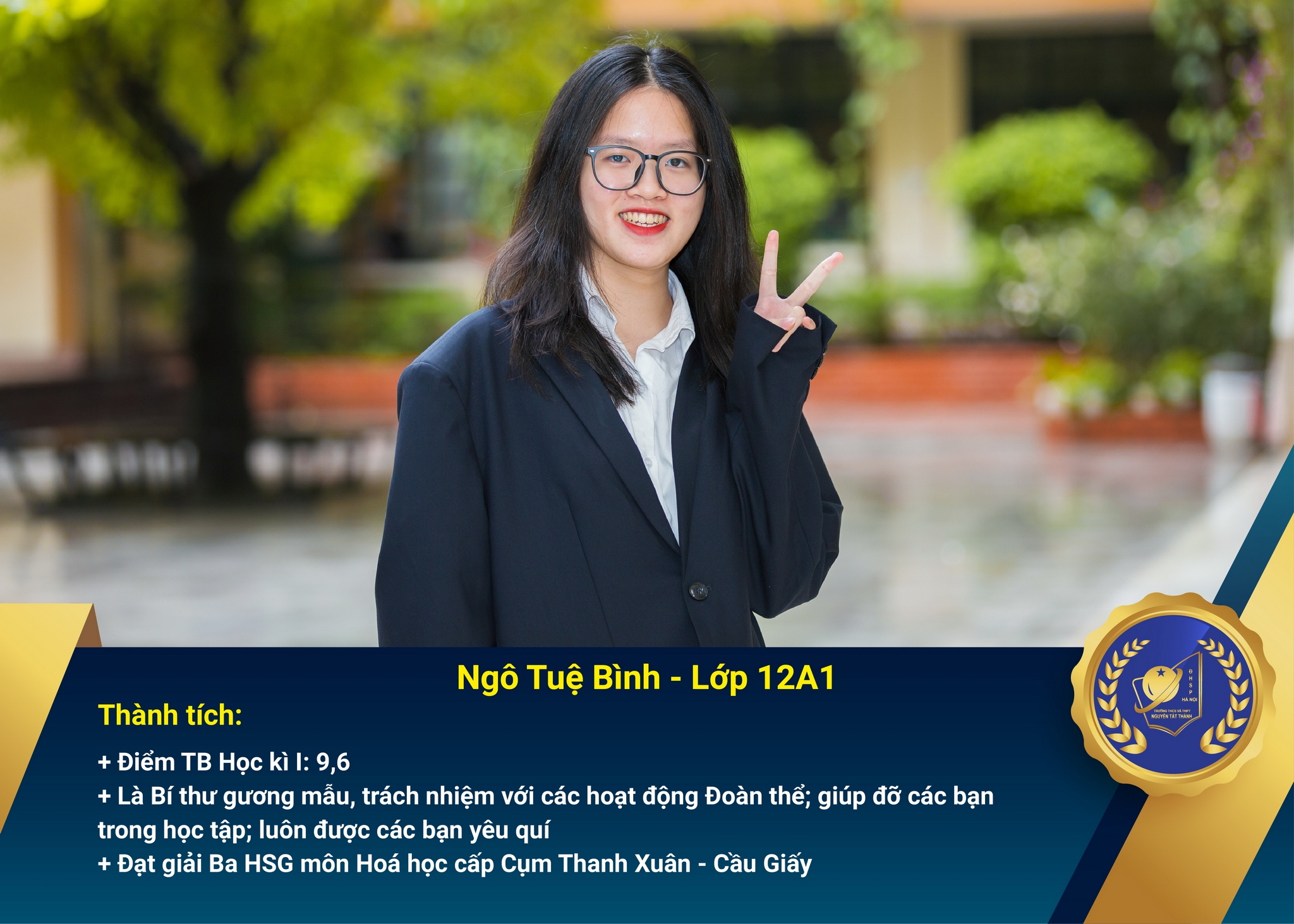 Chân dung Win88 nhà cái không bị chặn nhận Học bổng Nguyễn Tất Thành lần thứ 41 và 42 – Khối 12 - năm học 2021 – 2022